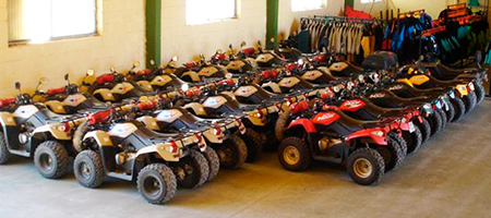 En Cuencaventura disponemos de 20 Quads automáticos para nuestras actividades de multiaventura: Quads.